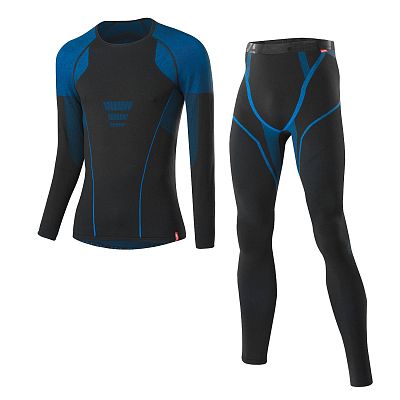 Превью  Комплект термобелья LOEFFLER Hybrid M Black/Blue